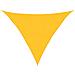 Vela Parasole 160 G/m Triangolare Giallo 5x5x6 M In Hdpe - Foto miniatura 2