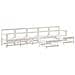 Set Salotto Da Giardino 7 Pz Bianco In Legno Massello Di Pino - Foto miniatura 2