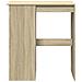 Tavolo Bar con Rastrelliera Sonoma 90x47,5x103,5 cm Multistrato - Foto miniatura 4