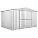 Box Attrezzi Giardino In Acciaio Zincato 360x260cm X H2.12m - 130kg - 9,36mq - Bianco - Foto miniatura 8