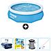 Piscina Fuori Terra - In Giro - 305x76 Cm - Blu - Include Accessori Coordinati Cb10 - Foto miniatura 1