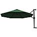 Ombrellone A Muro Con Palo In Metallo 300 Cm Verde - Foto miniatura 3