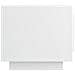 Tavolino Da Salotto Bianco 102x50x45 Cm In Legno Multistrato - Foto miniatura 4