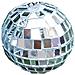 Sfera Da Discoteca Palla A Specchio, Sfera Riflettente Da 7 Cm Per Decorazioni Per Feste, Matrimoni, Eventi, Decorazioni Natalizie (6 Pezzi) - Foto miniatura 1