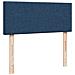Giroletto a Molle con Materasso Blu 120x190 cm in Tessuto - Foto miniatura 7