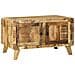 Tavolino da Caffè 80x54x45 cm Legno Massello Grezzo di Mango - Foto miniatura 2