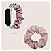 Cinturino Elastico Per Braccialetto Compatibile Con Xiaomi Mi Band 8 - Design Scrunchie Pink - Foto miniatura 5