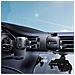Supporto Auto A Molla Da Bocchetta Auto Air F-grip Guardianav Black Per Smartphone - Foto miniatura 2