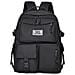 Zaino Casual Versatile Per Studenti - Grande Capacità, Spallacci Imbottiti Black - Foto miniatura 1