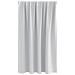 Tende con tende 2 pcs Grigio Chiaro 140x140cm Poliestere - Foto miniatura 4