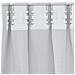 Tende con tende 2 pcs Grigio Chiaro 140x140cm Poliestere - Foto miniatura 5