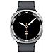 Anello Lunetta In Acciaio Inossidabile Compatibile Con Samsung Galaxy Watch8 40mm - Migliora Lo Stile Del Tuo Orologio White+black - Foto miniatura 2