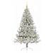 Albero di Natale artificiale con luci integrate Argento 180 cm - Foto miniatura 3