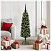 Albero di Natale artificiale con 150 LED Verde 120 cm - Foto miniatura 2