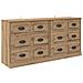 Sideboards 2 pcs Rovere artigianale 70 x 35,5 x 67,5 cm - Foto miniatura 5
