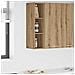 Armadio pensile Riga Rovere artigianale 20 x 29,5 x 80 cm - Foto miniatura 2