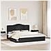 Letto con Contenitore Nero 200 x 200 cm Legno multistrato - Foto miniatura 3