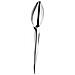 Snake Set 24 posate acciaio inox 18/10 - Servizio per 6 Persone - forchetta, coltello, cucchiaio e cucchiaino - Design elegante per tavole di gusto - forma sinuosa - Foto miniatura 2