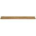Scaffale da parete con lo scaffale 2 pcs Marrone 80 x 9 x 3 cm - Foto miniatura 7