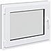 Finestra per Soffitta RISOR 80 x 50 cm PVC e Vetro Antracite - Foto miniatura 1