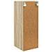 Mobiletto a muro Rovere Sonoma 33 x 34,5 x 90 cm - Foto miniatura 5