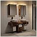Set di Armadi da Bagno 5 pcs Legno antico 43 x 16 x 62,5 cm - Foto miniatura 4