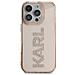Custodia Per Iphone 16 Pro Rosa Con Logo Karl Lagerfeld - Foto miniatura 1