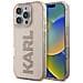 Custodia Per Iphone 16 Pro Rosa Con Logo Karl Lagerfeld - Foto miniatura 2