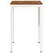 Tavolo Bar da Giardino Naturale e Bianco 70 x 68,5 x 105 cm - Foto miniatura 3