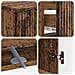 Set di Armadi da Bagno da 2 Pezzi ARNHEM Legno antico - Foto miniatura 4