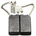 Spazzole di carbone per Hilti TE30 - 6,3 x 10 x 19 mm - coppia - Foto miniatura 1