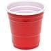 20 Bicchierini Di Plastica Rossa Taglia Unica - Foto miniatura 1