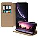 Custodia Iphone Xr Custodia A Libro Porta-carte Funzione Supporto - Oro - Foto miniatura 2