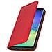 Custodia Galaxy S10 Plus Pelle Portafoglio Funzione Stand - Rosso - Foto miniatura 2