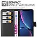 Custodia Compatibile Con Apple Iphone 11 Pro (xi Pro) In Nero Carbone - Coperchio Protettiva Con Chiusura Magnetica, Funzione Stand E Tasca Per Le Carte - Foto miniatura 4
