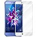 Pellicola Armatura A Schermo Intero Compatibile Con Honor 8 Lite In Trasparente Con Bianco - Vetro Temperato (tempered) Di Protezione Del Display In Durezza 9h Con 3d Touch - Foto miniatura 6