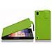 Custodia Compatibile Con Huawei P7 In Verde Limone - Coperchio Protettivo In Design Flip Realizzato In Similpelle Testurizzata - Foto miniatura 3