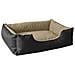 Lupi Letto Per Cane / gatto Cuccia Cuscino Per Cane, Divano Per Cane, Cestino Per Cane, Nero / beige M - Foto miniatura 1