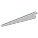 7908712 Supponti Per Mensola Con Profilo Cremagliera Doppia Perforazione Passo 32mm, Bianco, 270mm, Set Di 20 Pezzi - Foto miniatura 2