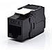 Keystone Cat. 6 Utp Black Tool Less - Foto miniatura 1