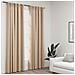Tende Oscuranti con Ganci Effetto Lino 2 pz Beige 140x245 cm - Foto miniatura 1