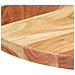 Tavolino Da Bistrot 60x76 Cm In Legno Massello Di Acacia - Foto miniatura 7