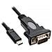 866108, USB C, DB-9, Maschio / maschio, Nero - Foto miniatura 1