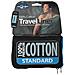 Cotton Liner Standard Rectangular sleeping bag Cotone Blu - Foto miniatura 2