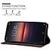 Custodia Compatibile Con Sony Xperia 1 Ii (2. Version) In Rosso Mela - Coperchio Protettiva Con Chiusura Magnetica, Funzione Stand E Tasca Per Le Carte - Foto miniatura 3