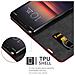 Custodia Compatibile Con Sony Xperia 1 Ii (2. Version) In Rosso Mela - Coperchio Protettiva Con Chiusura Magnetica, Funzione Stand E Tasca Per Le Carte - Foto miniatura 5