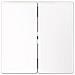Meg3400-6035 Bianco Placca Copripresa E Copri Interruttori - Foto miniatura 1
