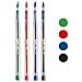 41646 Penna a Sfera Colore Nero /Blu /Verde /Rosso 4 pz - Foto miniatura 2