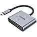 V1126A adattatore grafico USB Grigio - Foto miniatura 1