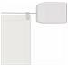 Paravento Verticale Bianco 100x800 cm Tessuto Oxford - Foto miniatura 5
